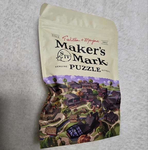 Maker's Mark Small Puzzle NIP - Picture 2 of 3